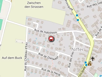 Carte de Sellier Natalia à Niffer