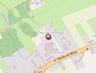 Carte de Aloa à Clermont-créans