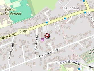 Carte de Debussy à Riantec