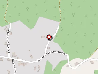 Carte de Office National Des Forêts (o.n.f) à Ronchamp