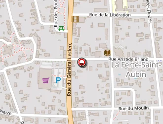 Carte de Garage Thomas à Ferté-saint-aubin (la)