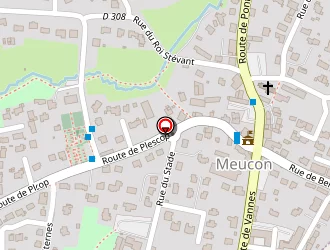 Carte de Complexe Sportif à Meucon