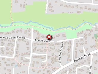 Carte de Bacqué Aubierge à Meucon