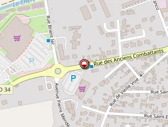 Carte de Dekra à Châteaubriant