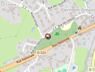 Carte de Le Créans à Clermont-créans