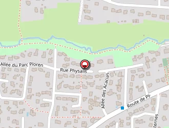 Carte de La Cabane De Pépère à Meucon