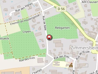 Carte de Roellinger Eric à Zimmersheim