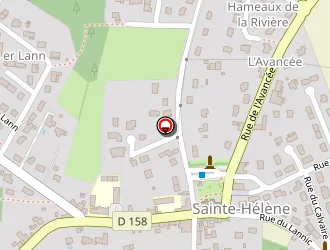 Carte de Le Creff (ets) à Sainte-hélène