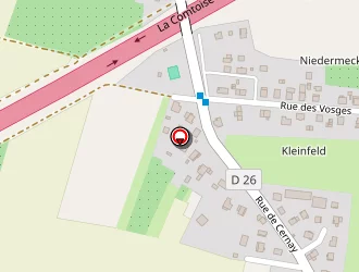 Carte de Le Fer A Braises à Burnhaupt-le-bas