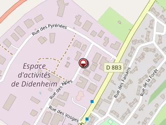 Carte de Altern Elec à Didenheim