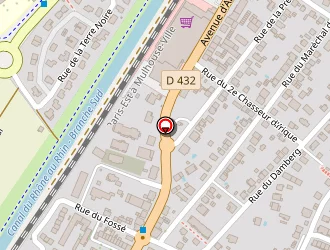 Carte de La Cour Des Arts à Brunstatt