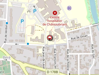 Carte de Dekra à Châteaubriant
