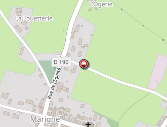 Carte de Bourdon Renaud à Marigné