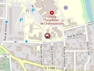 Carte de Exel Construction à Châteaubriant