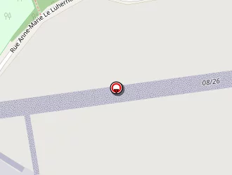 Carte de Aéroport De Vannes à Monterblanc