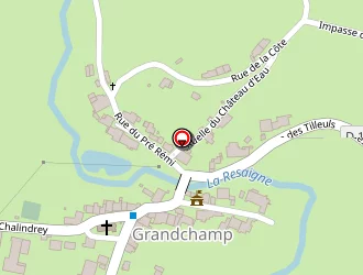 Carte de Furtin Patrick à Grandchamp