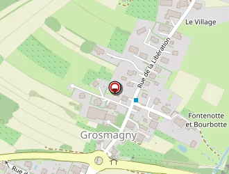 Carte de Julie Coiff à Grosmagny