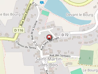 Carte de Studio Centre 41 (ae) à Saint-martin-des-bois