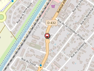 Carte de Prescobat à Brunstatt