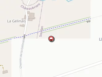 Carte de Gautier Loïc à Soudan