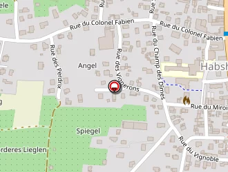 Carte de Ecole Maternelle à Habsheim