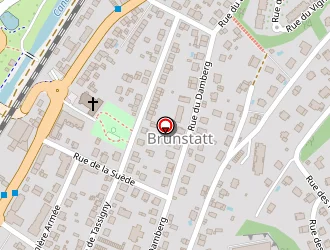 Carte de Combet Assurances à Brunstatt