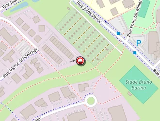 Carte de A 2 Rea à Mulhouse