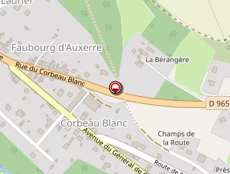 Carte de Roux Richard à Toucy