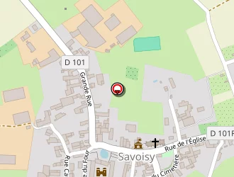 Carte de La Poste à Savoisy