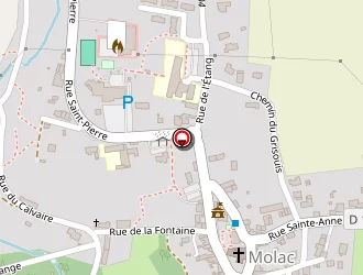 Carte de Pépinières Eric Duval à Molac