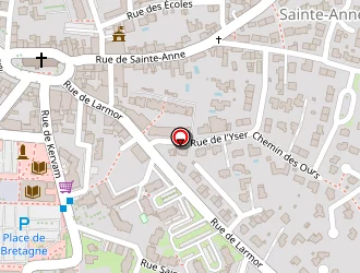 Carte de Incite Web à Ploemeur