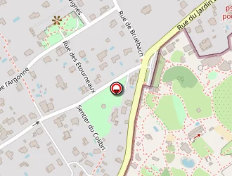 Carte de Villa Eden à Mulhouse