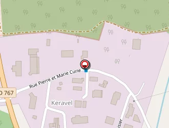 Carte de Le Roch à Locqueltas