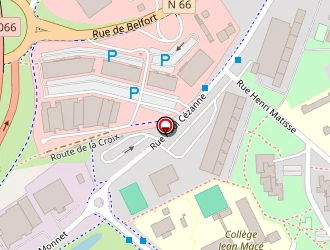 Carte de Codelec Energie à Mulhouse