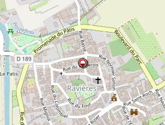 Carte de Cohen (scp) à Ravières