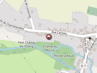 Carte de Au Coup D'frein à Tannerre-en-puisaye