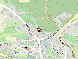 Carte de Ecole à Auxelles-bas