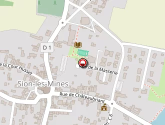 Carte de La Poste à Sion-les-mines