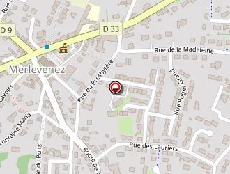 Carte de Le Bec Philippe à Merlevenez