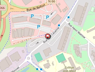 Carte de Omega Bat à Mulhouse