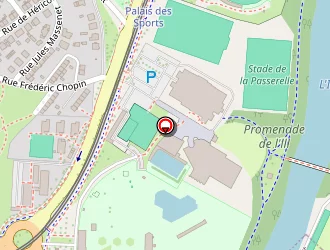 Carte de Comité Alsace Natation à Mulhouse