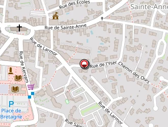 Carte de Le Turnier André à Ploemeur