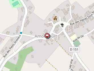 Carte de Ecole à Amoncourt