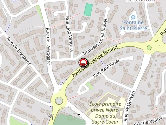 Carte de Apevents à Ploemeur