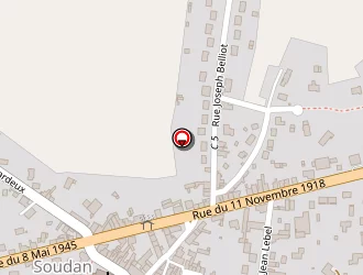 Carte de Pionneau Gérard à Soudan