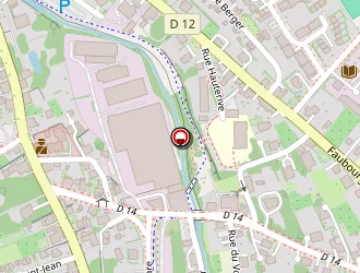 Carte de Djian à Belfort