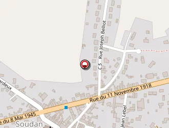 Carte de Ecole Ste Anne à Soudan