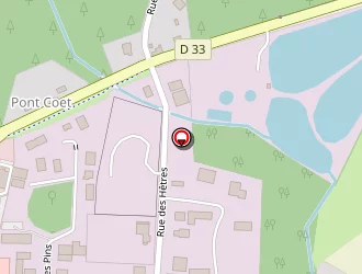 Carte de Accitech à Merlevenez