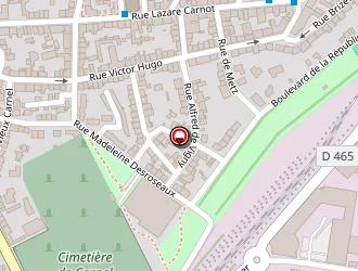 Carte de Salle Svob à Lorient