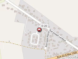 Carte de Hue Françoise à Soudan